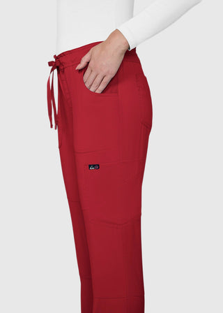 KOI Lite Women's Peace Drawstring Petite Scrub Pant