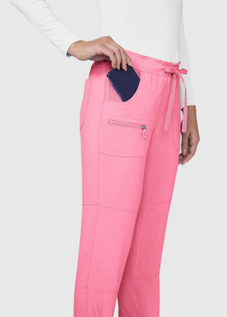 KOI Lite Women's Peace Drawstring Petite Scrub Pant