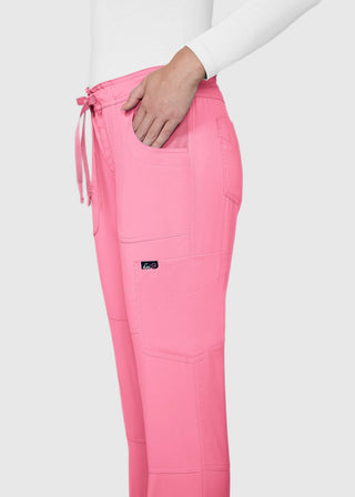 KOI Lite Women's Peace Drawstring Petite Scrub Pant