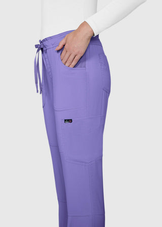 KOI Lite Women's Peace Drawstring Petite Scrub Pant