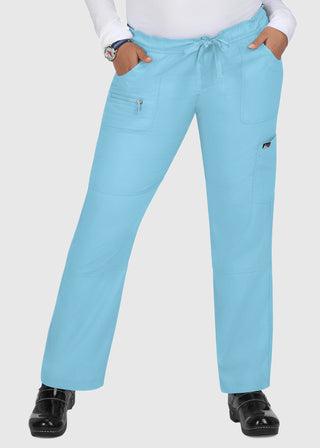 KOI Lite Women's Peace Drawstring Petite Scrub Pant