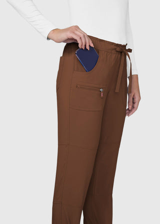 KOI Lite Women's Peace Drawstring Petite Scrub Pant