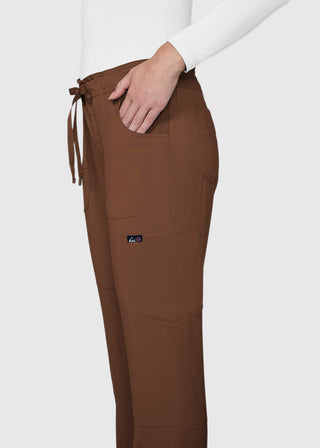 KOI Lite Women's Peace Drawstring Petite Scrub Pant