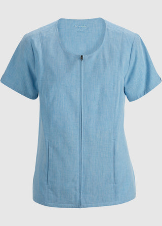 Edwards Women's Melange Ultra-Light Full-Zip Tunic