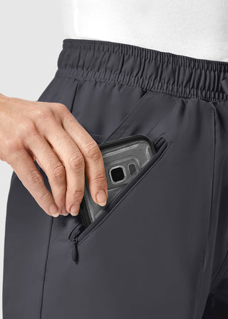 Full Elastic Zipper Pocket Cargo Pant