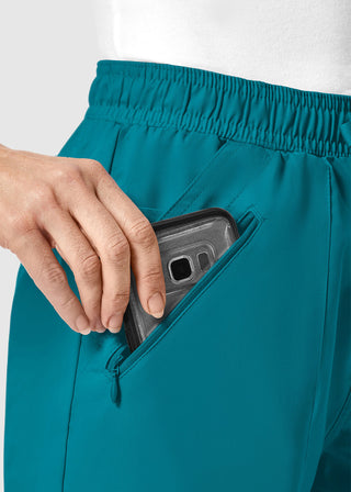 Maevn EON Women's Petite Full Elastic Cargo Pant