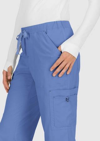 Koi Basics Women's Holly Straight Leg Scrub Petite Pant