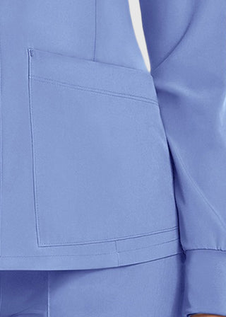 Maevn Women's Matrix Impulse Round Neck Snap Jacket