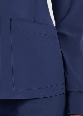 Maevn Women's Matrix Impulse Round Neck Snap Jacket