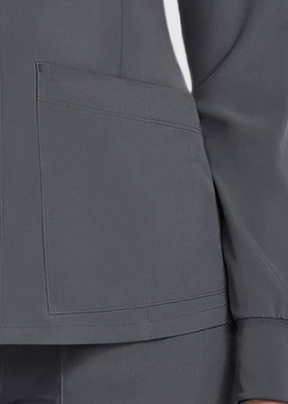 Maevn Women's Matrix Impulse Round Neck Snap Jacket