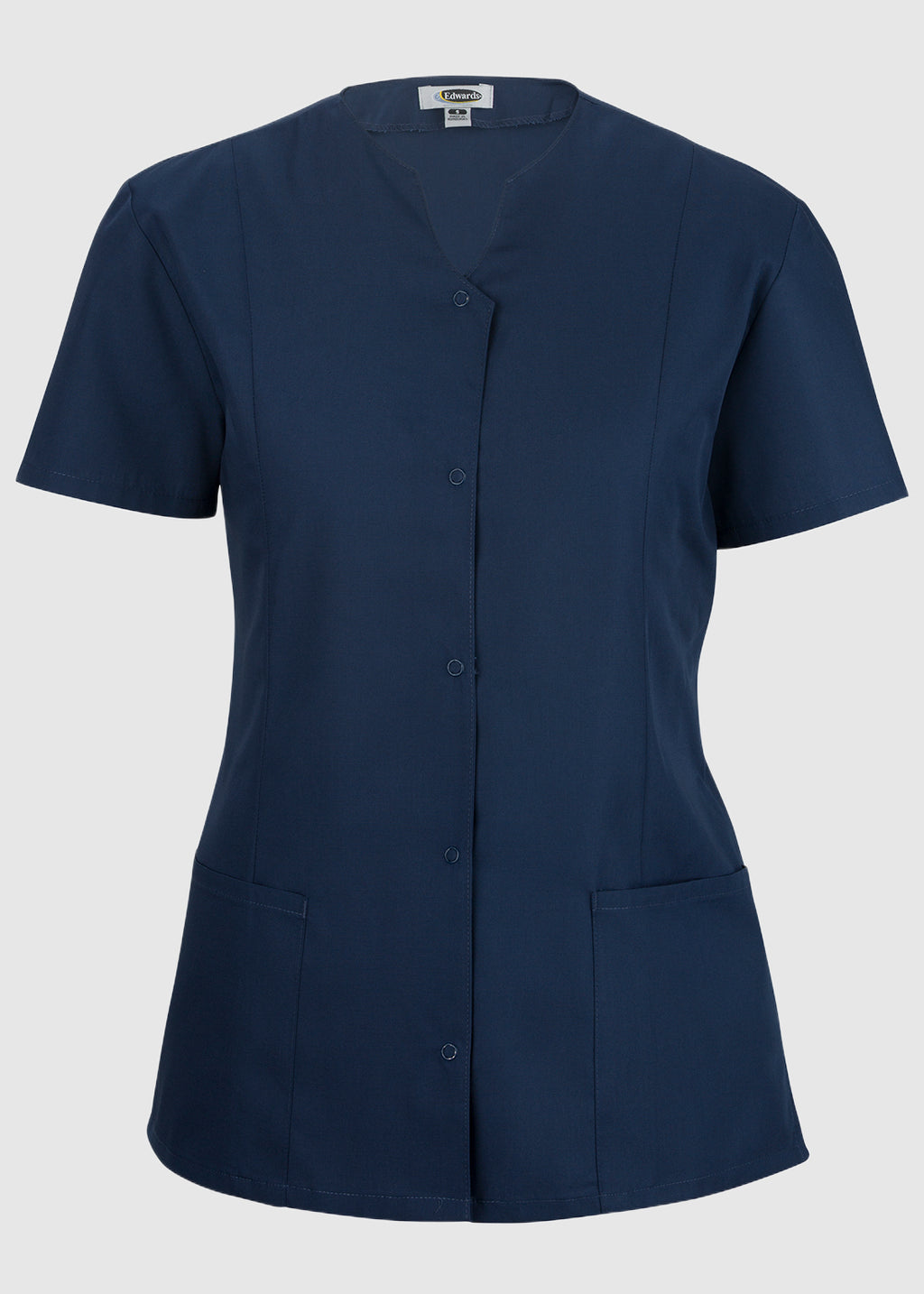 Edwards 7889 Snap Front Tunic Women's