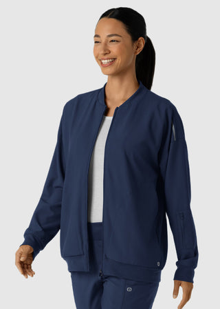 Wink Scrubs Women's Bomber Scrub Jacket