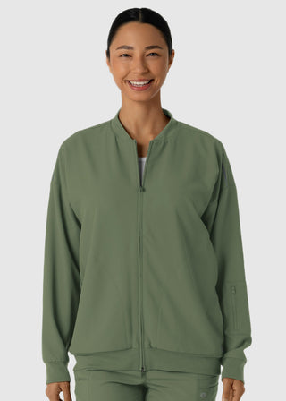 Wink Scrubs Women's Bomber Scrub Jacket