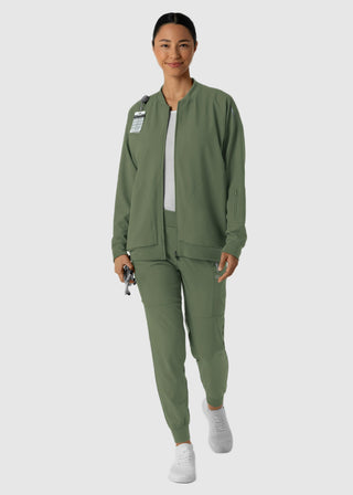 Wink Scrubs Women's Bomber Scrub Jacket