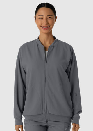 Wink Scrubs Women's Bomber Scrub Jacket