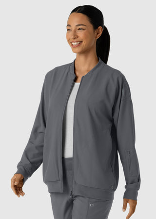 Wink Scrubs Women's Bomber Scrub Jacket