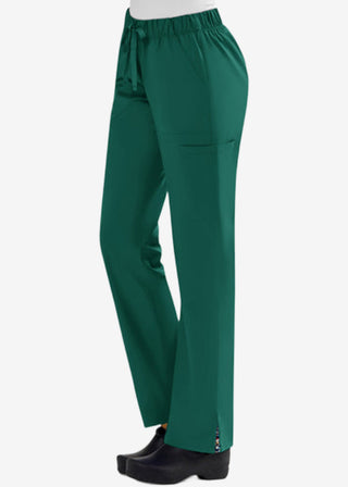 Maevn Blossom Signature Women's Elastic Waistband Scrub Pant