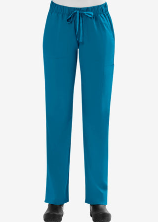 Maevn Blossom Signature Women's Elastic Waistband Scrub Pant