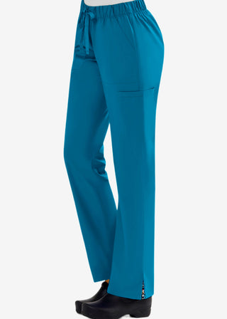 Maevn Blossom Signature Women's Elastic Waistband Scrub Pant