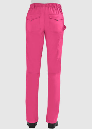 Maevn Blossom Signature Women's Functional Elastic Drawstring Waistband Petite Pant