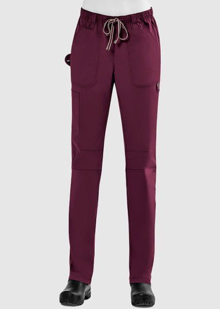 Maevn Blossom Signature Women's Functional Elastic Drawstring Waistband Petite Pant