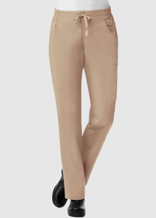 Maevn Blossom Signature Women's Mesh Pocket 3-Quaters Elastic Band Pant