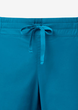 Maevn Blossom Signature Women's Mesh Pocket 3-Quaters Elastic Band Pant