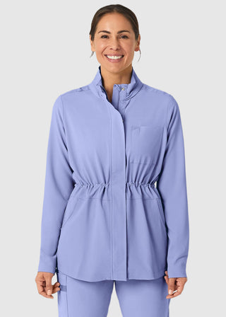 Wink Scrubs Wink Renew Women's Convertible Hood Jacket Black