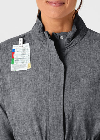 Wink Scrubs Wink Renew Women's Convertible Hood Jacket Black