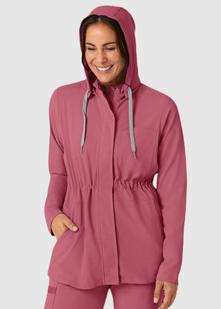 Wink Scrubs Wink Renew Women's Convertible Hood Jacket Black