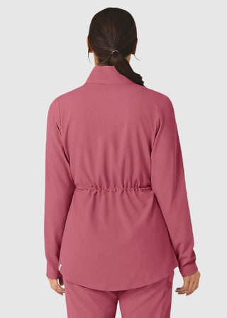 Wink Scrubs Wink Renew Women's Convertible Hood Jacket Black