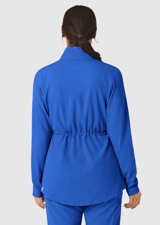 Wink Scrubs Wink Renew Women's Convertible Hood Jacket Black