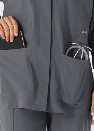 Wink Scrubs NURTUR Women’s Scrub Shirt Jacket