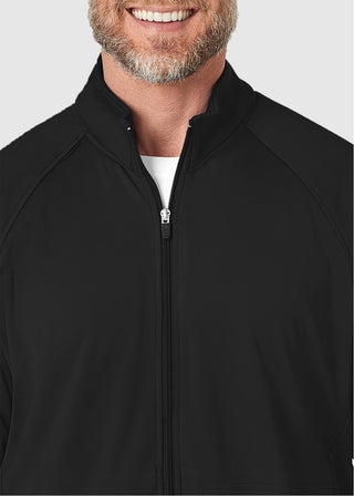 Wink Scrubs Wink Layers Men's Fleece Solid Scrub Jacket