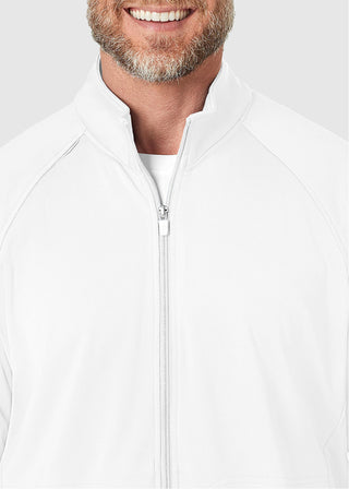 Wink Scrubs Wink Layers Men's Fleece Solid Scrub Jacket