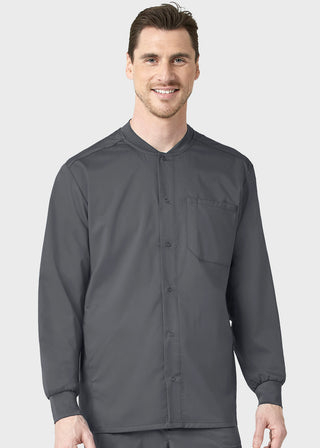 Wink Scrubs Wink PRO Men's Snap Front Warm-up Jacket