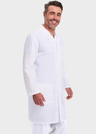 Dickies EDS Professional Whites Unisex Antimicrobial with Fluid Barrier 40 Inches Lab Coat