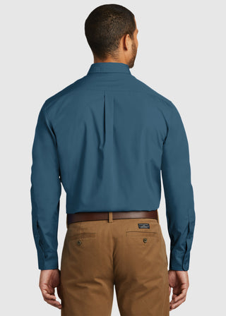 Port Authority Men Long Sleeve Carefree Poplin Shirt