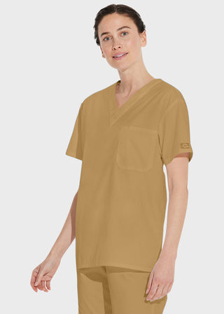 Free Embroidery Unisex V-Neck Nursing Scrub Top