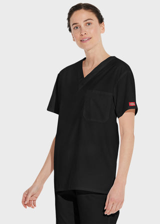 Dickies Unisex EDS Signature V-Neck Nursing Scrub Top