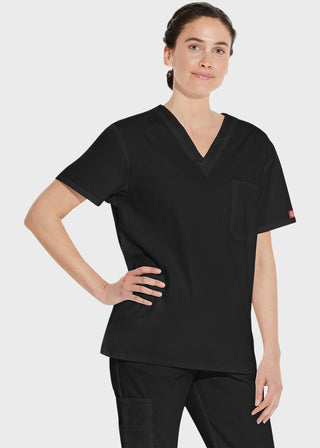 Free Embroidery Unisex V-Neck Nursing Scrub Top