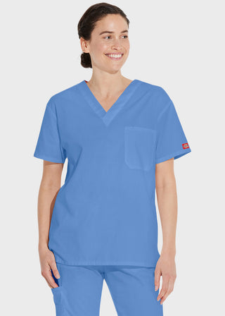 Dickies Unisex EDS Signature V-Neck Nursing Scrub Top