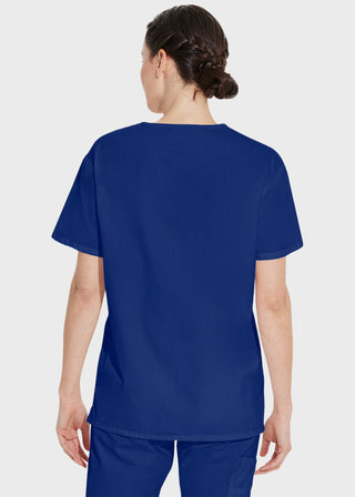 Free Embroidery Unisex V-Neck Nursing Scrub Top