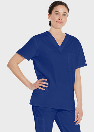 Free Embroidery Unisex V-Neck Nursing Scrub Top