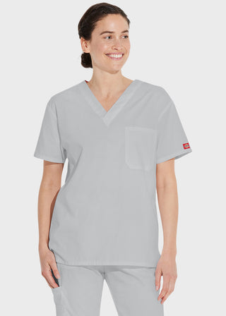 Dickies Unisex EDS Signature V-Neck Nursing Scrub Top