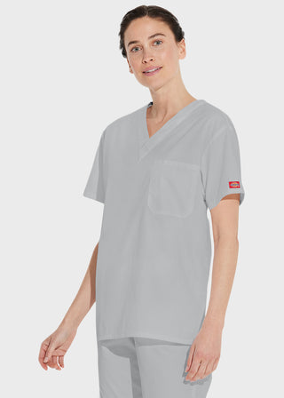 Dickies Unisex EDS Signature V-Neck Nursing Scrub Top