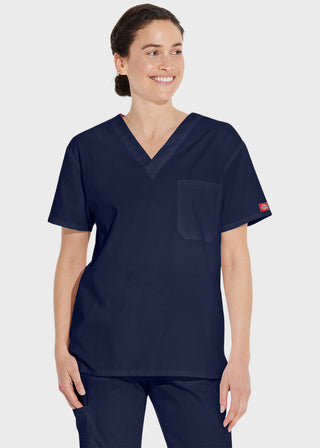 Dickies Unisex EDS Signature V-Neck Nursing Scrub Top