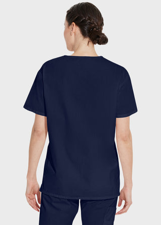 Free Embroidery Unisex V-Neck Nursing Scrub Top