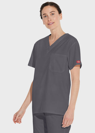 Dickies Unisex EDS Signature V-Neck Nursing Scrub Top