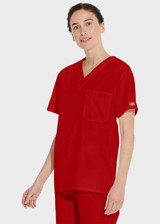 Free Embroidery Unisex V-Neck Nursing Scrub Top